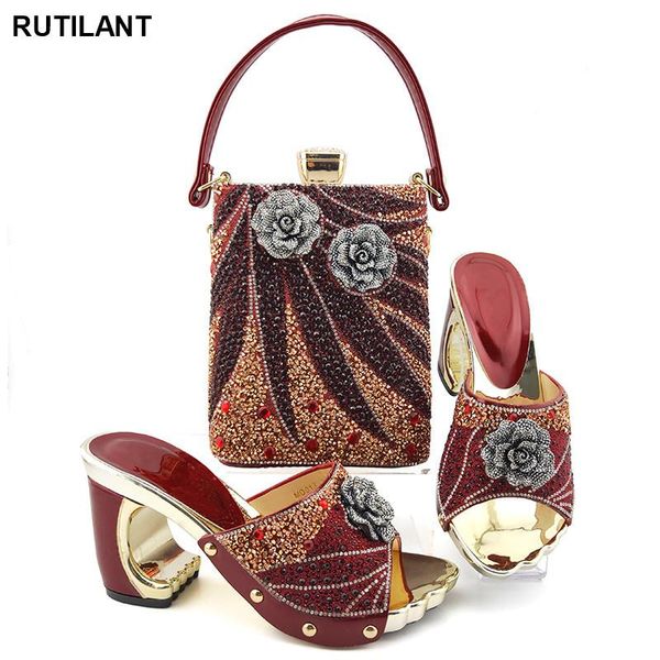 

dress shoes with matching bag for evening wedding party designer women luxury 2021 sales in and set, Black