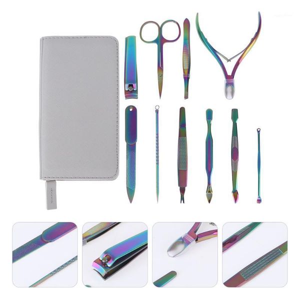 

manicure pedicure set nail cutter grooming clipper kit trimm1