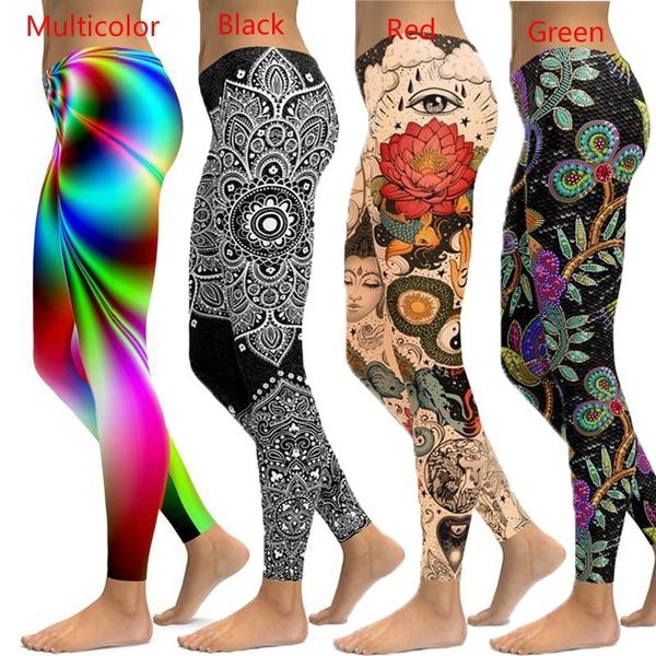 

legging printed s women plus size s-5xl workout spandex high tail leggins fitness leggin needless activities holographic, Black
