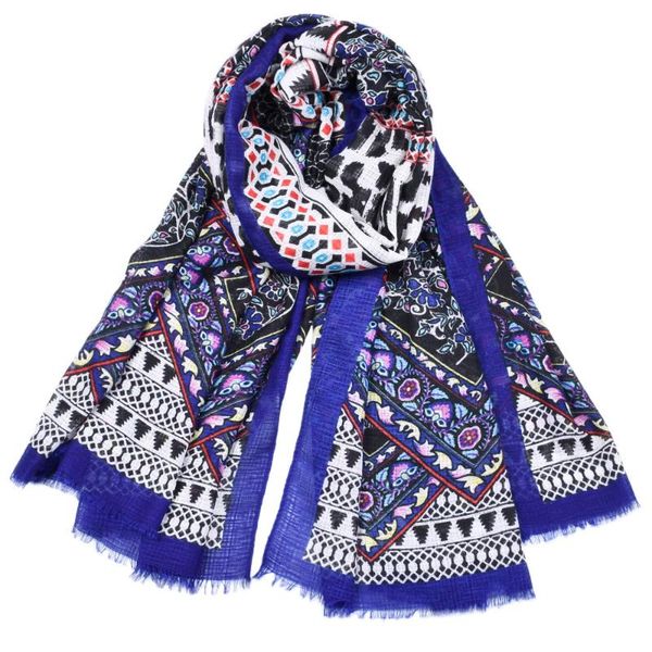 

scarves 180*100cm cotton linen voile scarf autumn winter men foulard square hijab ladies shawl wrap muffler pareo female, Blue;gray