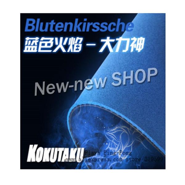 

original blutenkirssche blue sponge pimples in table tennis rubber pong for 40mm+ tenis de mesa raquets
