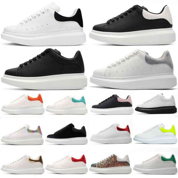 

2021 designer white black shoes classic suede velvet leather women womens flats platform oversized sneaker men mens espadrille flat sole