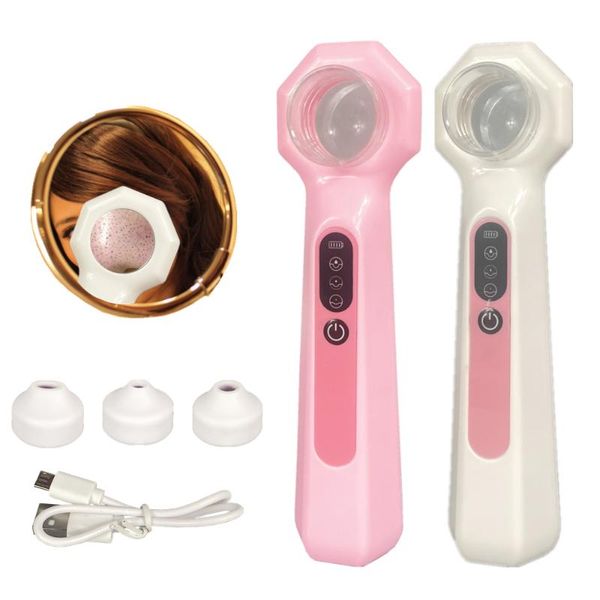 

cleaning visible visual vacuum blackhead remover skin care pore acne pimple removal device cleaner