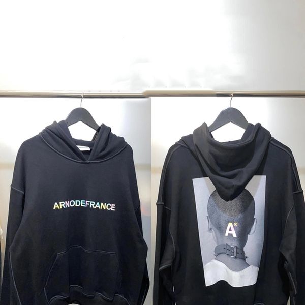 

vintage 2020 hoodie 1 hooded loose streetwear pullover, Black