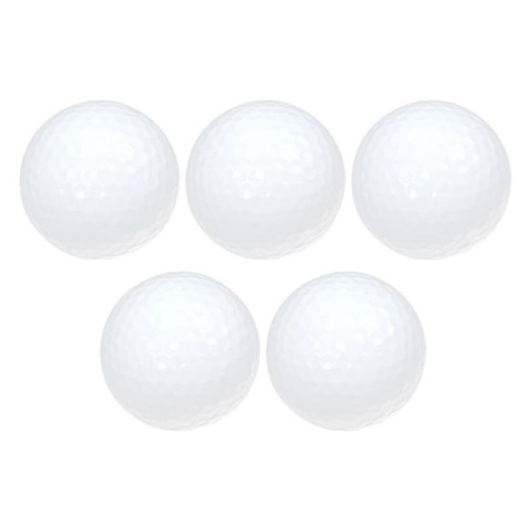 

golf balls 5 pcs glow in the dark led luminous (assorted color)
