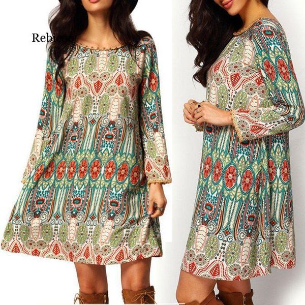 

fashion women clothes dresses summer boho long sleeve party casual clothing beach short mini dress plus big size, Black;gray
