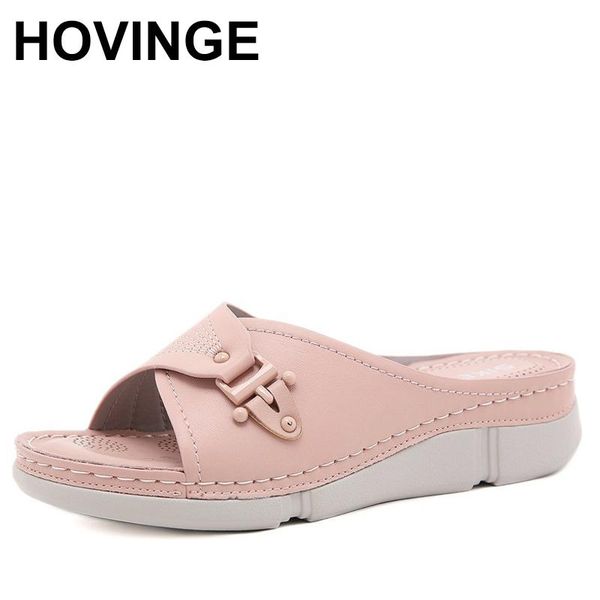 

summer women wedge slippers open toe sandals anti-slip casual comfortable female platform beach shoes large size, Black
