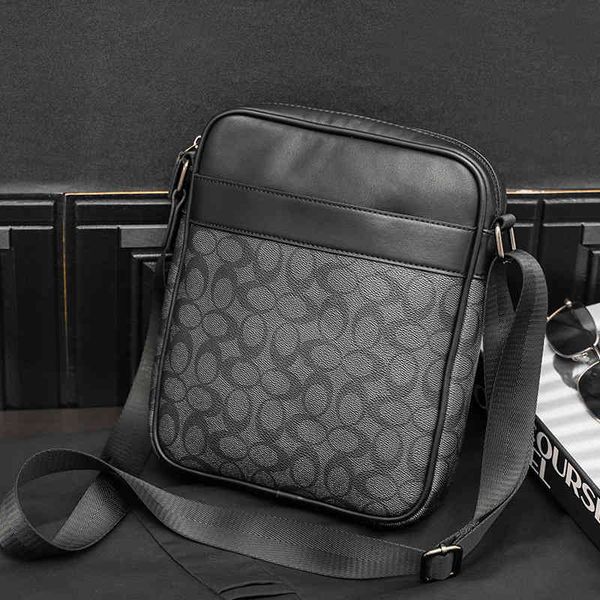 

handbag men's bag 2021 fashion single shoulder messenger casual business vertical briefcase backpack, Black;red