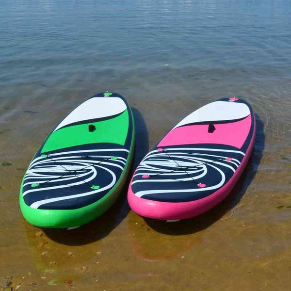

lehai sup double-layer inflatable water ski entry-level surf upright paddle yoga board