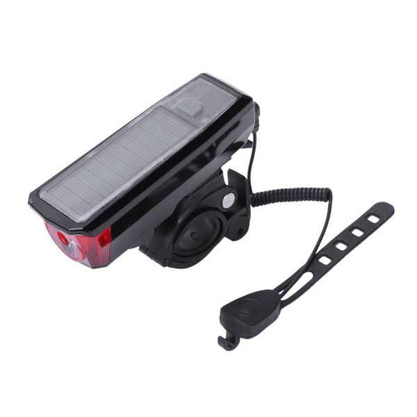 

bike lights solar cycling mountain light sensor horn bicycle super bright headlights usb charging night riding