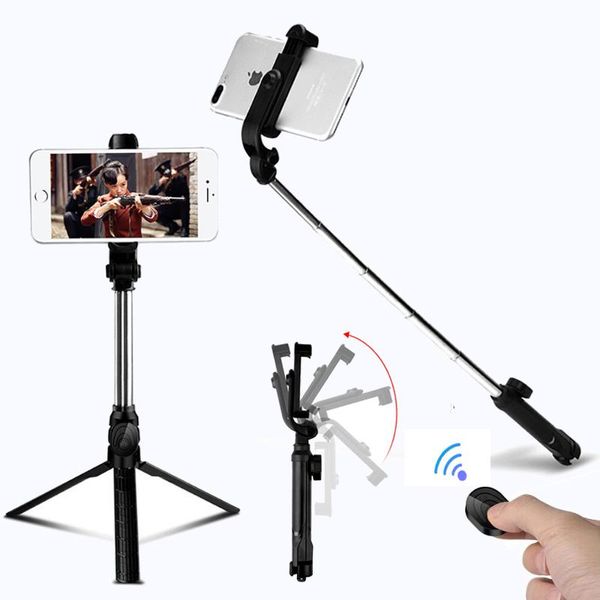 

selfie monopods swivel tripod / stick for smartphone, with bluetooth, monopod