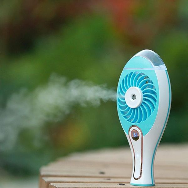 

electric fans portable usb fan cooler mini handy small cooling desk pocket water mist air humidifier