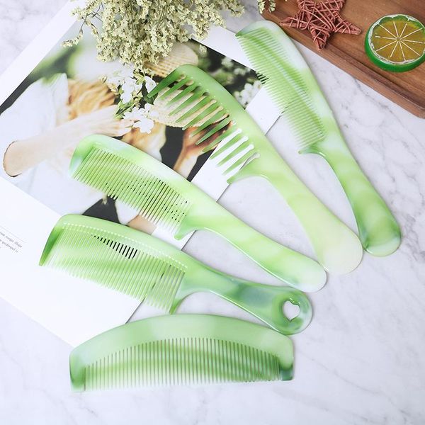 

hair brushes professional brush comb salon barber anti-static combs hairbrush hairdressing care styling tools, Silver