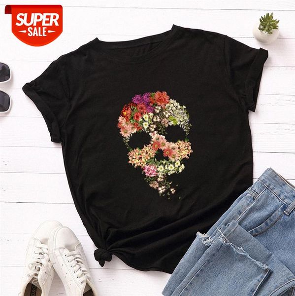 

women's loose round neck short-sleeved cotton t-shirt t329 #zx9q, White
