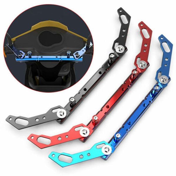 

handlebars red motorcycle mirror seat multifunctional extension bar balance