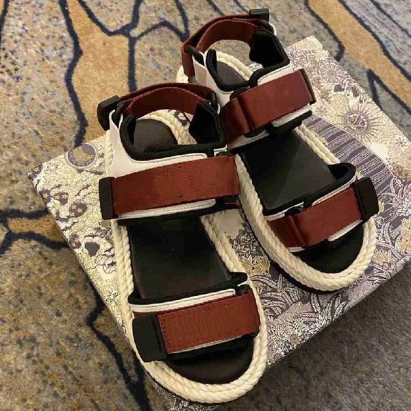 

hook sandals double strap fashion women shoes new zapatos de mujer platform open toe flat casual, Black