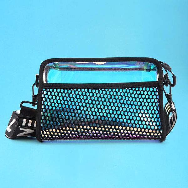 

waist bags 2021 laser fashion ladies bag casual mobile phone multifunctional waterproof transparent belt