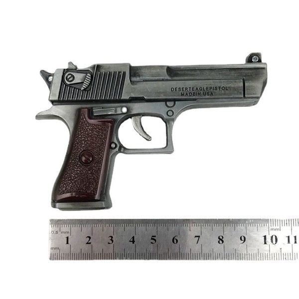 

eat chicken soft bullet p92 desert eagle p18c metal weapon model children's toy mini alloy gun