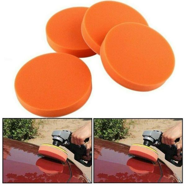 

care products car polisher sponge polishing pad parts replacement thickness 25mm waxing set 125mm