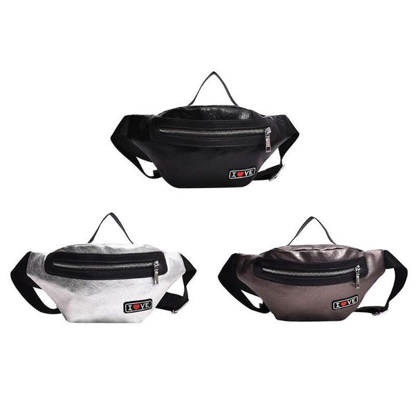

waist bags pu leather women girl fanny pack belt pouch phone shoulder chest