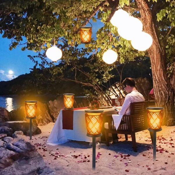 

outdoor wall lamps g32a 4 pcs solar torches light 96 lamp beads flickering flame spotlights torch for garden patio and driveway