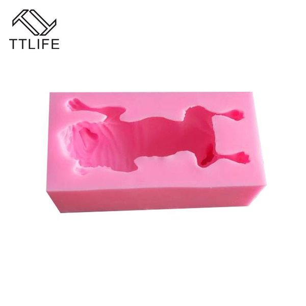 

cake tools toolslife creative 3d shar pei mousse mold dirty dog ice cream chocolate baking small milk dessert pastry bakeware