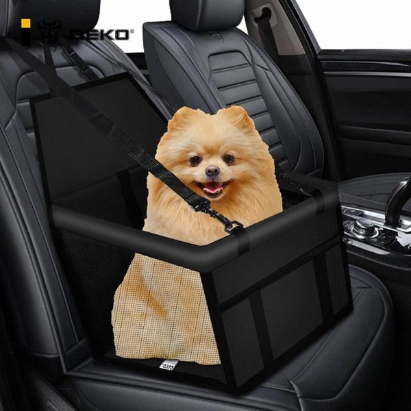 Tampas de assento de carro de cachorro Tampa coberta de hammock protetor Pets transportadoras de malha Sacos pendurados Cuidado Casquete de gato tapete para viajar
