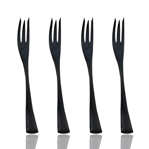 

forks fruit bistro cocktail sky fish 4pcs/lot 21.5cm stainless steel 18/10 tasting appetizer set cake & salad