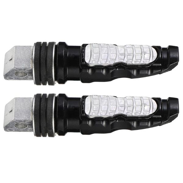 

pedals 2pcs motorcycle pedal bike rear foot peg footrest metal