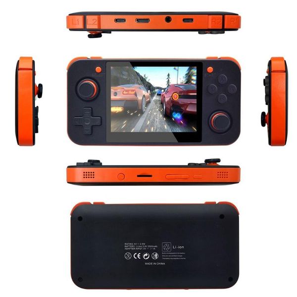 

portable game players 3.5" ips screen rg350 linux system retro console ddr2 512m ram- dual core cpu