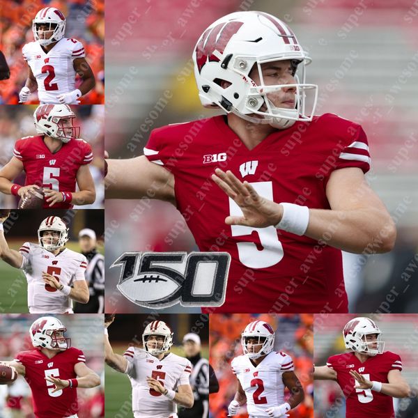 Wisconsin Football Jersey Caesar Williams Noah Burks Mike Maskalunas Tyler Mais Matt Henningsen Donte Burton John Torchio Dean Engram Spencer Lytle Collin Larsh