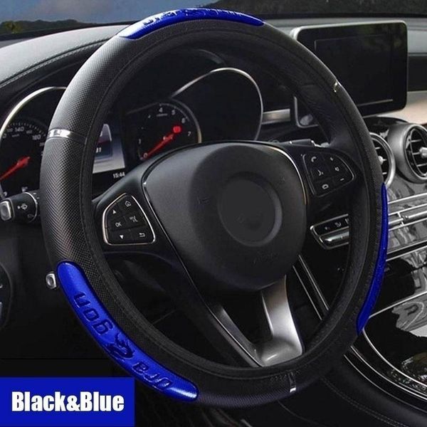 

car steering wheel covers faux leather elastic auto protector universal accessories