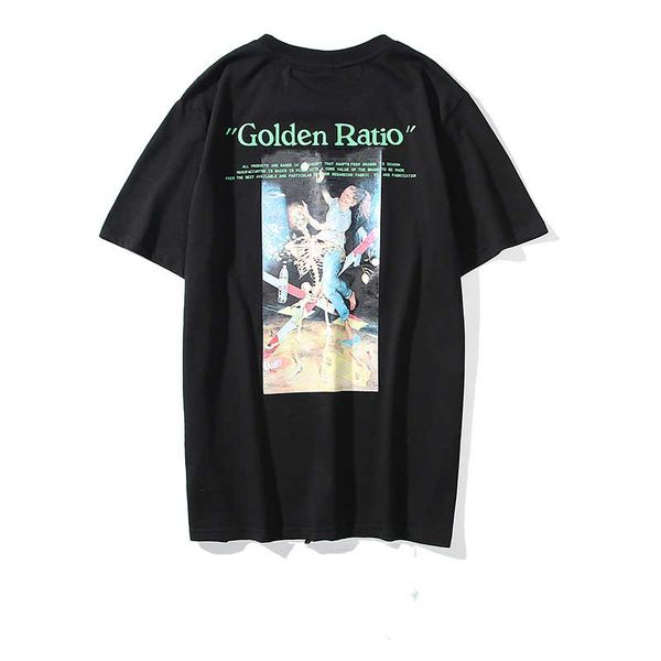 

fashion brand mens oil painting dancing girl skull tee men womens sunmer designer tshirt casual streetwear shirt man clothing, White;black