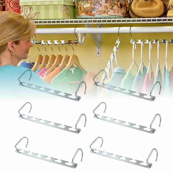 

metal hangers closet space saving clothing organizer hvr88 & racks