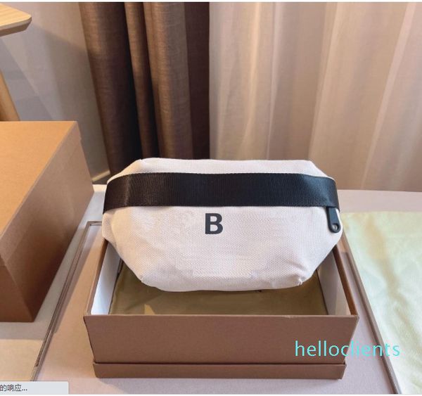 

2021 white fashion belt bag classic trend handbag