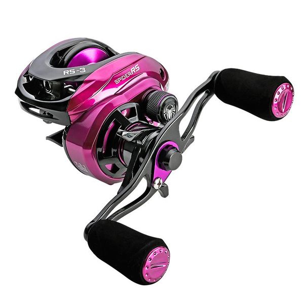 

baitcasting reels drop wheel gull wing fishing reel 7.3 1 high speed 19 lb max drag ultralight spool carp casting 2021