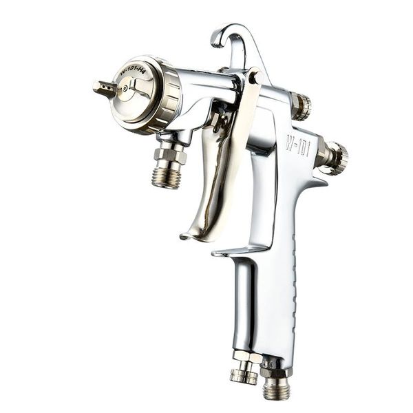 

professional spray guns w101 paint gun pressure feed air pneumatic pistol tool 0.8/1.0/1.3 nozzle for furniture painting