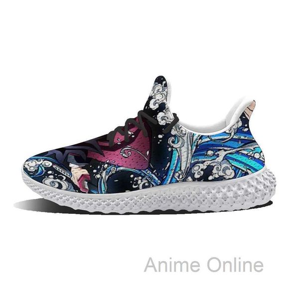 

spring tomioka giyuu fresh pattern flat casual running shoesp4i9