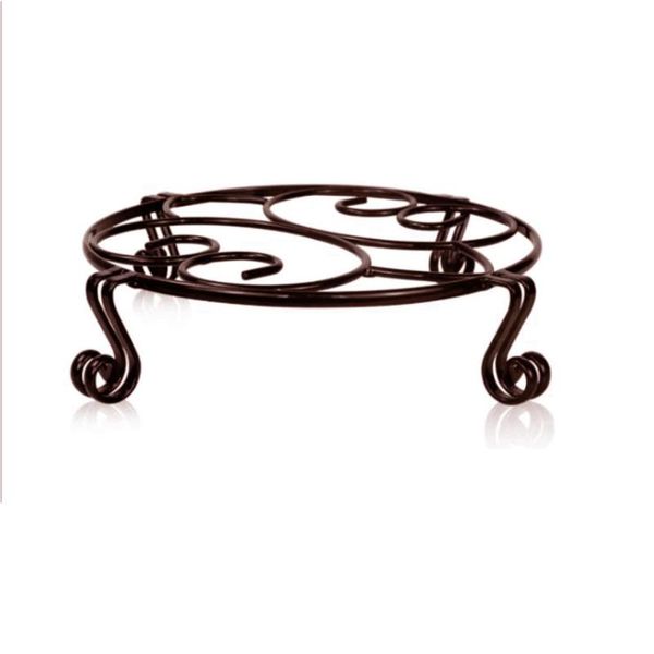 

planters & pots garden plant supports rack flower shelf potted hollow floor-standing balcony deskblack iron simple 30cm diameter room st