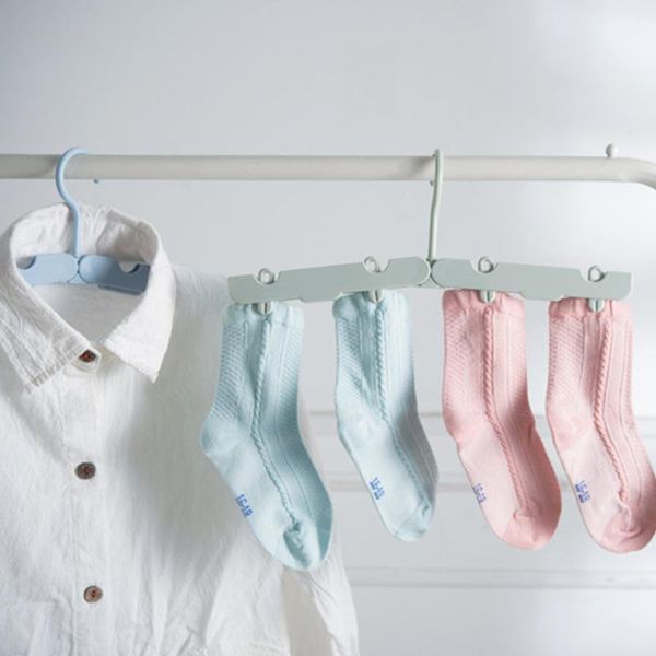 

hangers & racks travel clothes hanger portable folding multifunction drying rack home wardrobe storage