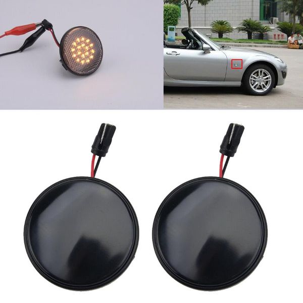 

emergency lights 4500k side marker light fit for mx-5 1 2 3 repeaters indicators