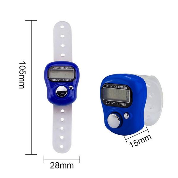 

counters 1pc mini stitch marker and row finger counter lcd electronic digital for sewing knitting weave tool