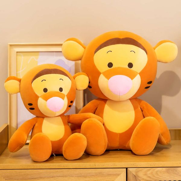 

red cartoon tigger doll tiger pillow children boy girl gift, Blue