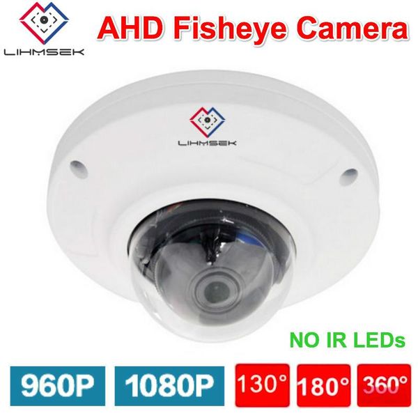 

lihmsek ahd fisheye camera min dome indoor cctv model 960p 1080p 2.0 megapixel security wide angle lens 1.3mp ip cameras