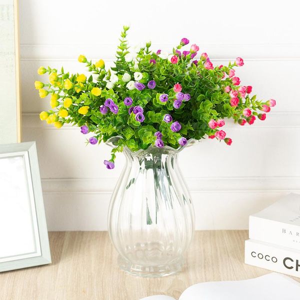 

decorative flowers & wreaths simulation artificial stamen rose bud wedding decoration gift box handicraft accessories diy christmas wreath p