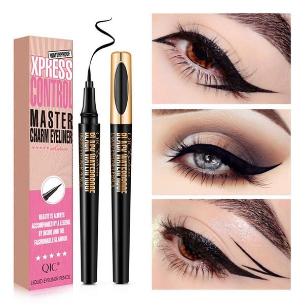 

pcs brand liquid eyeliner pencil waterproof quick-dry super black color eye liner long lasting makeup tool pen1