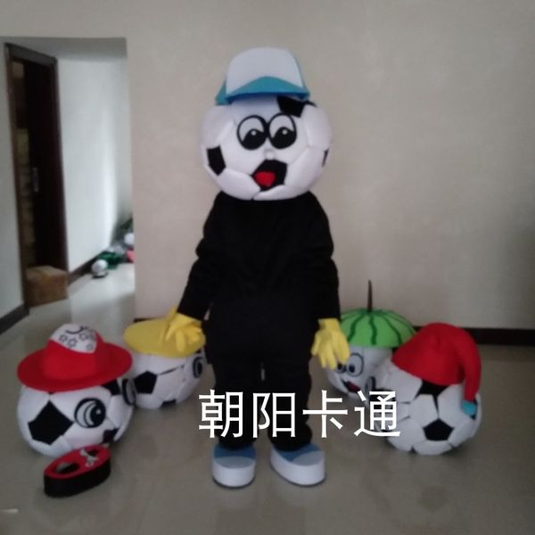 

mascot costumes football mascot costume for soccer mascot party halloween fancy dress carnival purim foot ball suits, Red;yellow