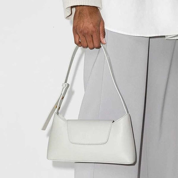 

net red leather women's bag commuting single shoulder underarm bag leather hand-held cowhide bag leisure simple purse
