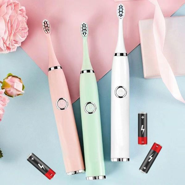 

super sonic electric toothbrushes for adults kid smart timer whitening toothbrush waterproof replaceable battery version