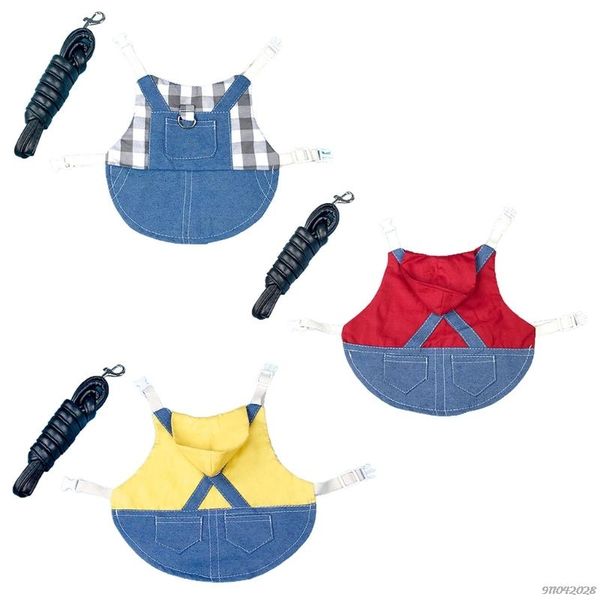 

dog apparel animal harness leash clothes spring&summer adjustable for ferret guinea-pig hamster m17 21 wholesale